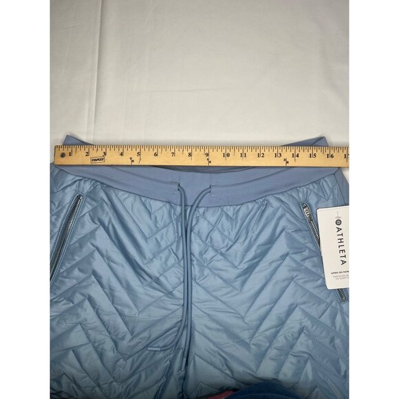 Athleta Apres Ski Down Jogger Powder Blue Size 12/P - Picture 7 of 16
